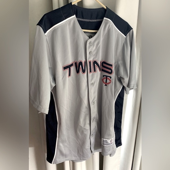 Dynasty MN Twins Baseball Jersey, Short Sleeve, Button Down; Size XL (46-48) - Picture 1 of 8